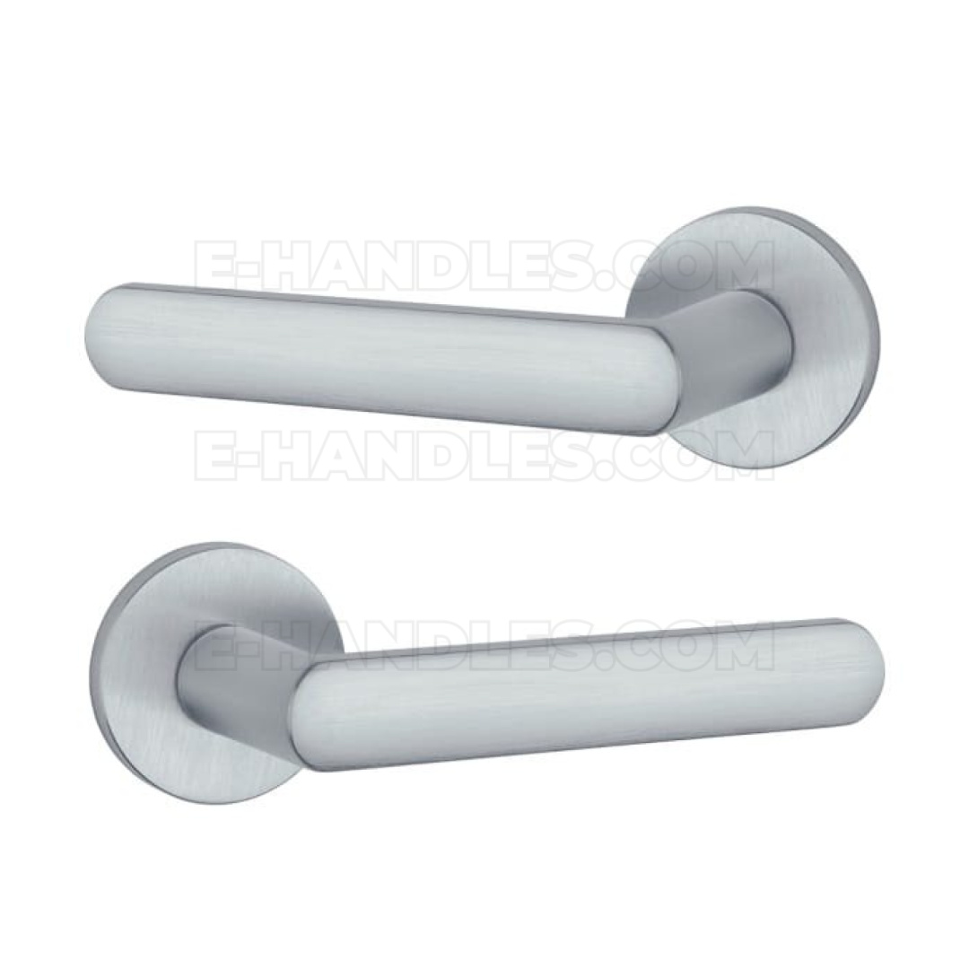 APRILE FRAGOLA R slim 7 mm MSC - chrom satynowy - klamka do drzwi
